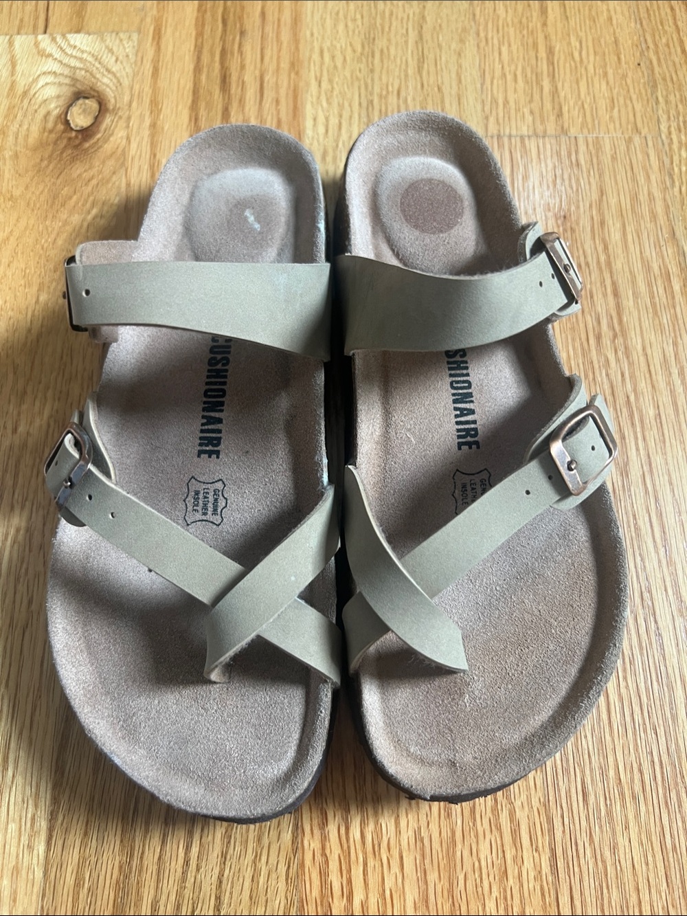 Fashionaire Women's Cross-Strap Slide Sandals